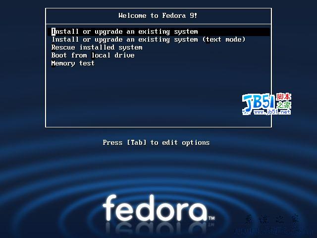 Fedora 9.0 詳細(xì)安裝圖解