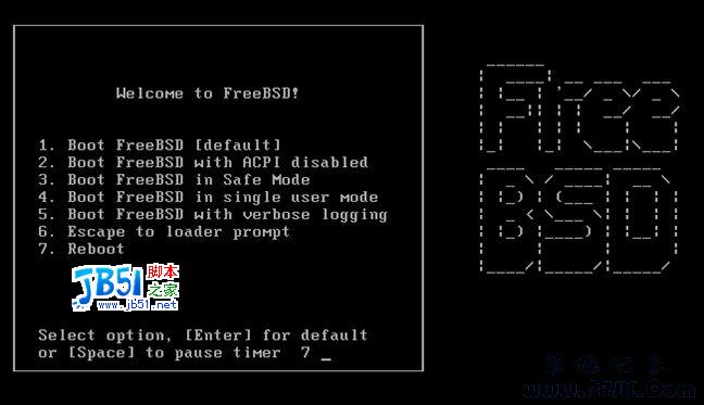 freebsd7.0安裝系統圖解（最新版）