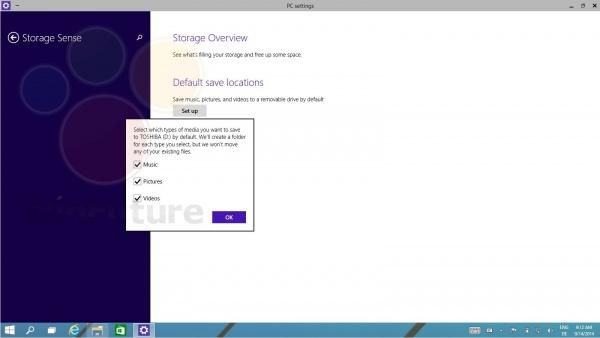 Windows 9 Storage Sense儲存功能更多圖像