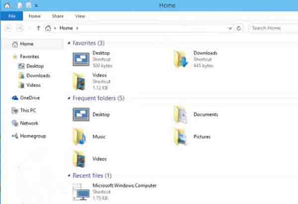Win9圖標大換臉：首次加入Home新圖標