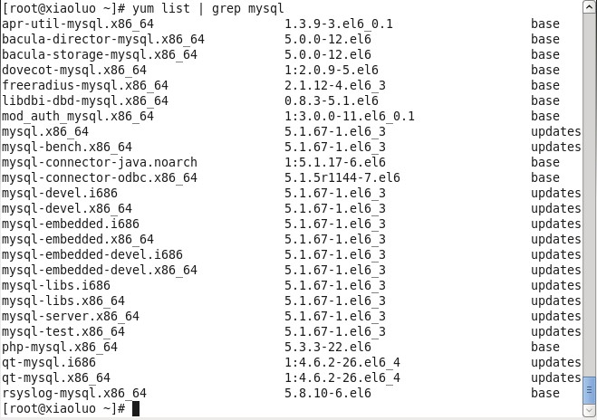 CentOS6.4系統中Mysql數據庫卸載、安裝與配置教程[圖文]