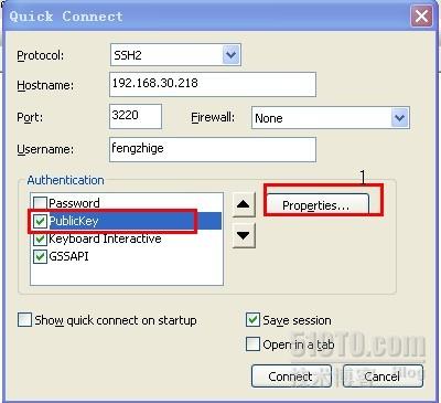 SecureCRT 用ssh key登錄配置方法