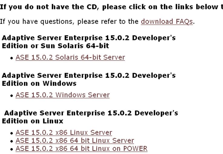 linux sybase 安裝全過程(寫給初學者)