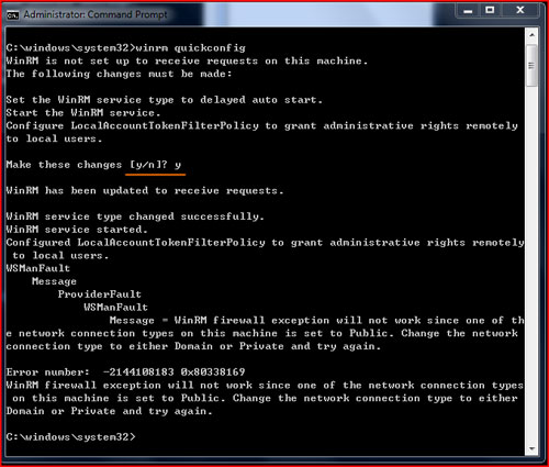 Windows Remote Shell(WinRM)使用介紹