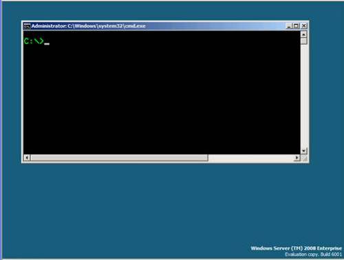 Windows Server 2008 core管理與配置