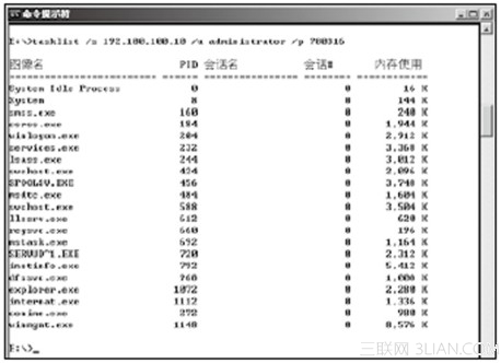 黑客們查看遠程電腦win7系統進程的簡單方法