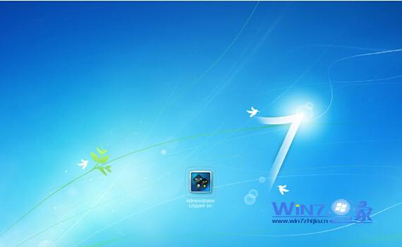 Win7開機登錄界面字體設置陰影效果的方法