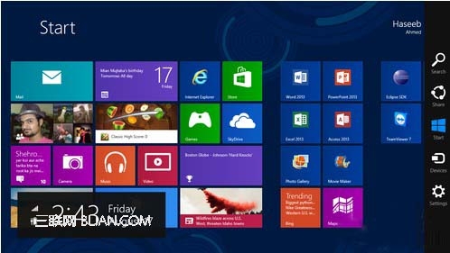Win8的全局搜索功能的使用圖文教程