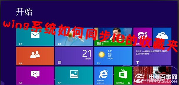 win8系統如何同步IE的收藏夾實現與360一樣的云同步