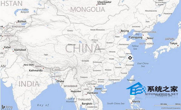 Win8自帶地圖程序竟然是英文的如何通過設(shè)置來轉(zhuǎn)換成中文