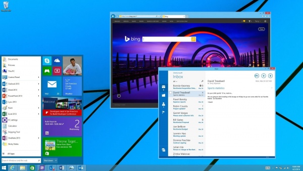 微軟下一代系統Windows Threshold界面曝光