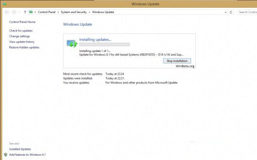 win8.1系統通過修改注冊表升級Win8.1 Update 1方法圖解