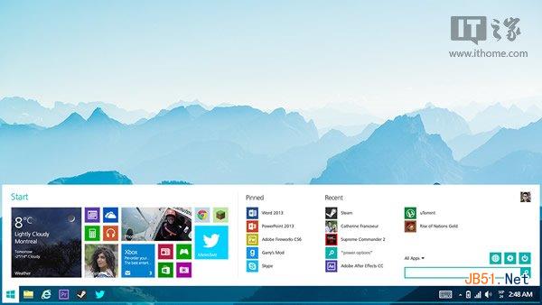 微軟重塑Win8/Win8.1的開始菜單（含視頻）