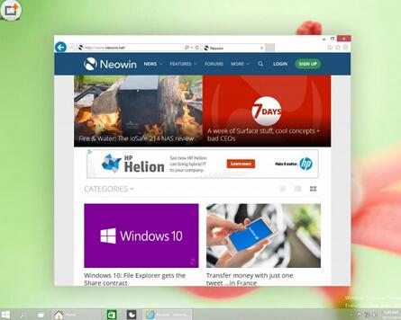 微軟Windows 10已引入全新的窗口陰影效果