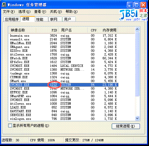 SVCHOST占資源過(guò)高問(wèn)題解決方案