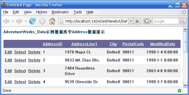 ASP.NET 2.0/3.5中直接操作Gridview控件插入新記錄