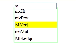 jQuery TextBox自動完成條