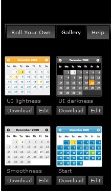 JQuery UI皮膚定制