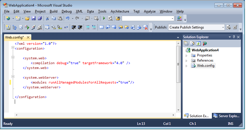 VS 2010 和 .NET 4.0 系列之《干凈的Web.Config文件 》篇