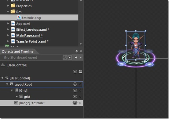 Silverlight 游戲開發小技巧：傳送點特效制作