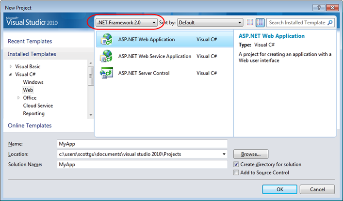 VS 2010 和 .NET 4.0 系列之《多定向支持》篇