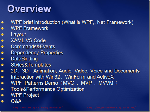 WPF企業內訓全程實錄（上）