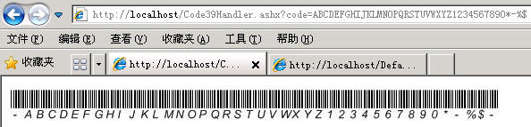 以 .NET 創建 Code 39 條碼圖片 供水晶報表打印