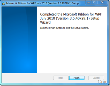 Microsoft Ribbon for WPF 正式發(fā)布