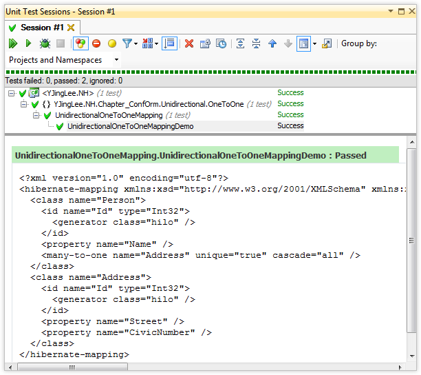 NHibernate3剖析：Mapping篇之ConfORM實戰(zhàn)(3):OneToOne語義