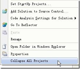 Visual Studio 2008 可擴展性開發（六）：操作Solution Explorer