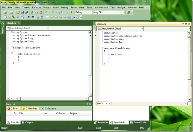 VS.NET 2010 新功能 [整理]