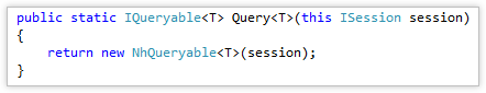 NHibernate3.0剖析：Query篇之NHibernate.Linq標(biāo)準(zhǔn)查詢
