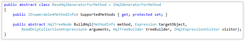 NHibernate3.0剖析：Query篇之NHibernate.Linq自定義擴展