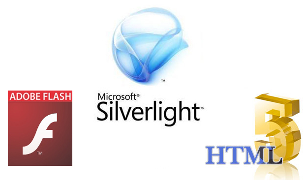 Silverlight HTML5 Flash - RIA技術之三足鼎立