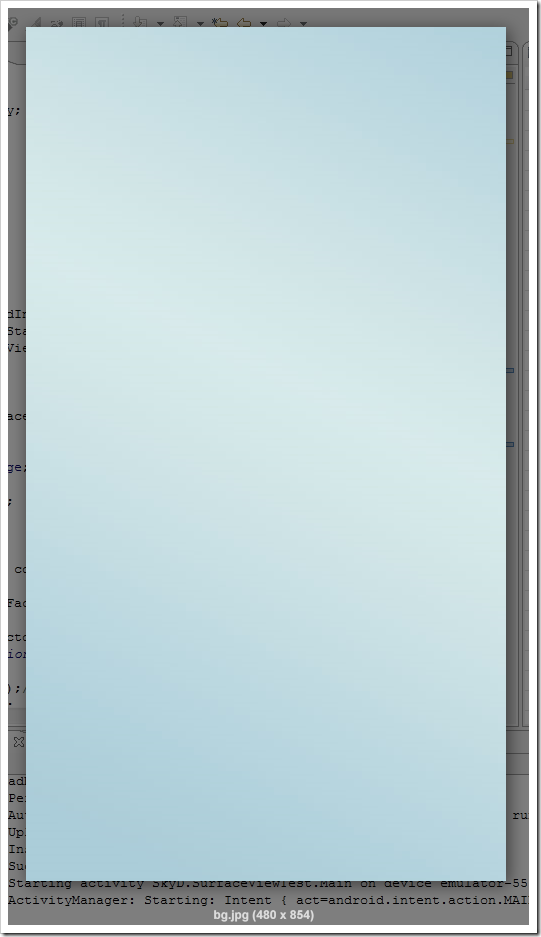 Android SurfaceView 繪圖覆蓋刷新及臟矩形刷新方法