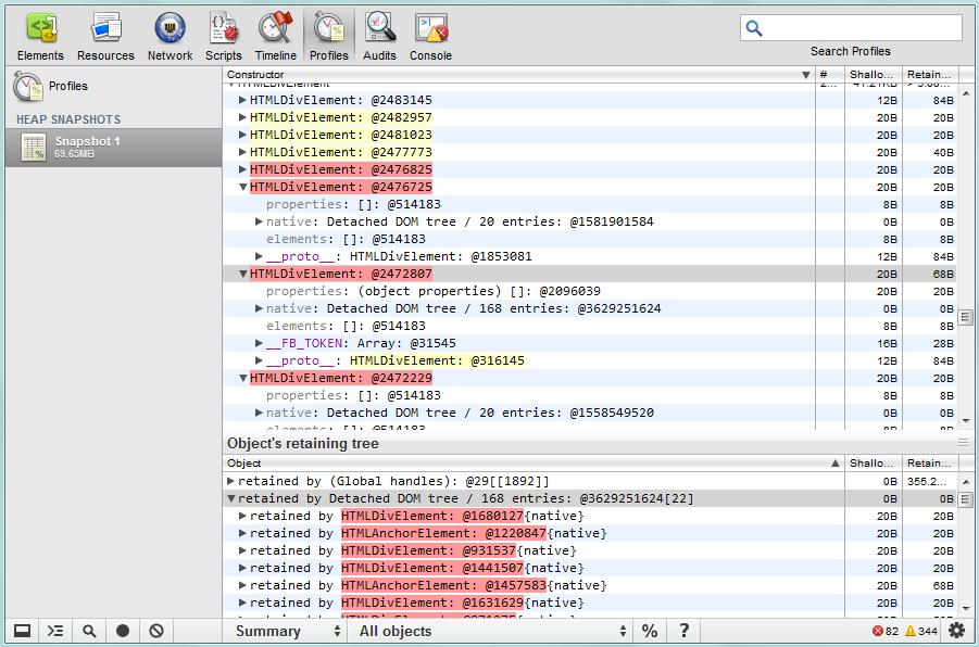 Javascript內(nèi)存泄露