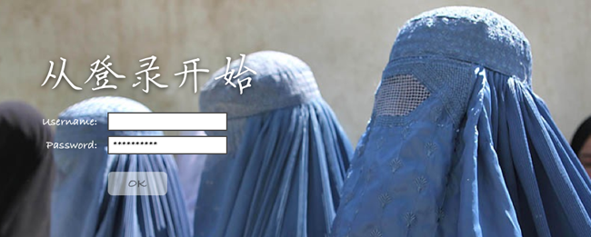 從登錄開始