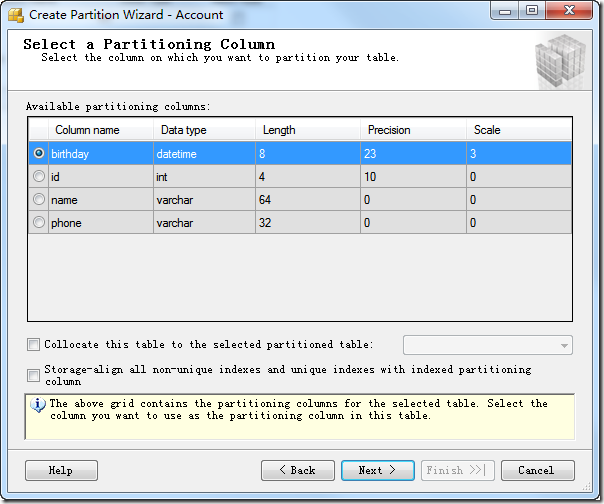 SqlServer 性能優化——Partition（創建分區）