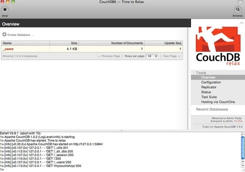 下載安裝CouchDB