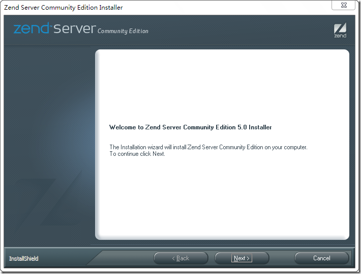 PHP 開發環境配置（Zend Server安裝）
