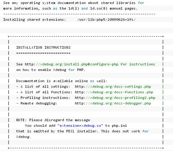php Xdebug的安裝與使用詳解